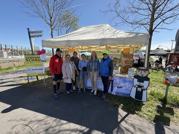 Infostand beim Radlersonntag