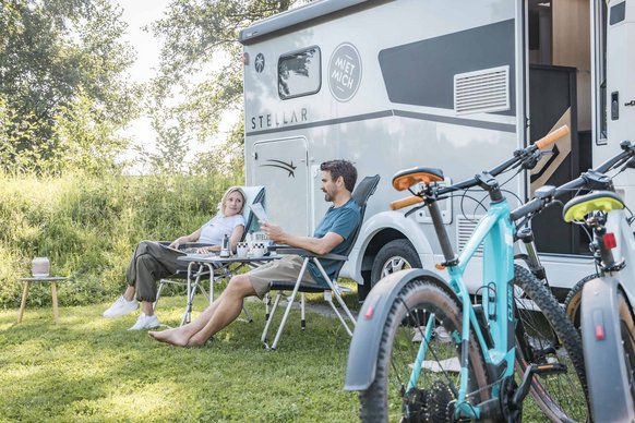 Radfahren und Camping bleiben Trendthemen im Tourismus